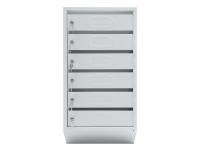 Почтовый ящик подъездный на 6 секций