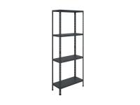 Стеллаж MS 185KD/70x30/4 Black