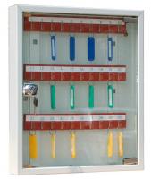 Ключница настенная со стеклом КЛ-30С