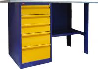 Верстак слесарный однотумбовый ВП-3/1,6