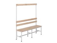 Скамья-вешалка для раздевалок 1500