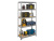 СТЕЛЛАЖ SBL 180KD/75X35/5 оцинкованный СТЕЛЛАЖ SBL 180KD/75X35/5 оцинкованный