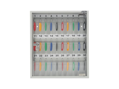 Ключница настенная со стеклом KEY-30 G