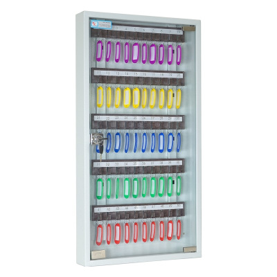 Ключница настенная со стеклом КЛ-50С