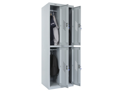 ШКАФ ДЛЯ РАЗДЕВАЛОК ПРАКТИК УСИЛЕННЫЙ ML/LS 22-80