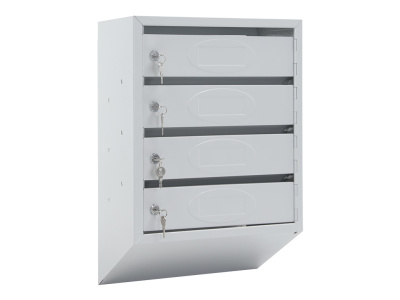 Почтовый ящик подъездный на 4 секции