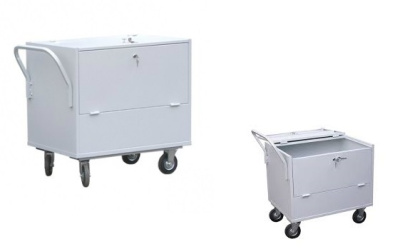 Тележка для денег большая с двумя крышками