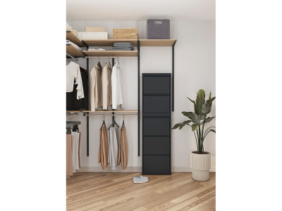 Обувница Практик ОМ-3 белая