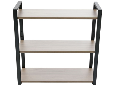 Полка Home-3 вяз натуральный/чёрный