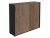 Шкаф NWT 1214 темный орех/антрацит